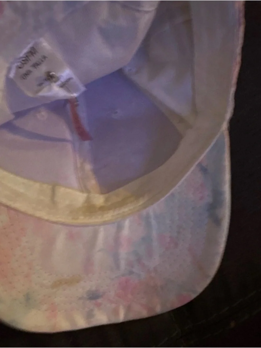 Multicolor Tie-Dye Adjustable Baseball Cap Hat Unisex Adults Casual One Size